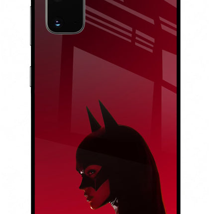 Night Thief Samsung S20 Glass Case Back Cover by Casekaro