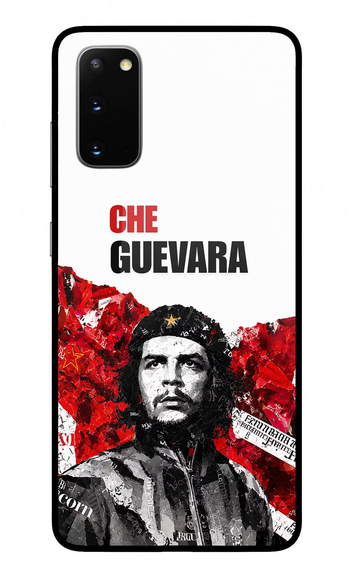 Che Guevara Revolution Samsung S20 Glass Case