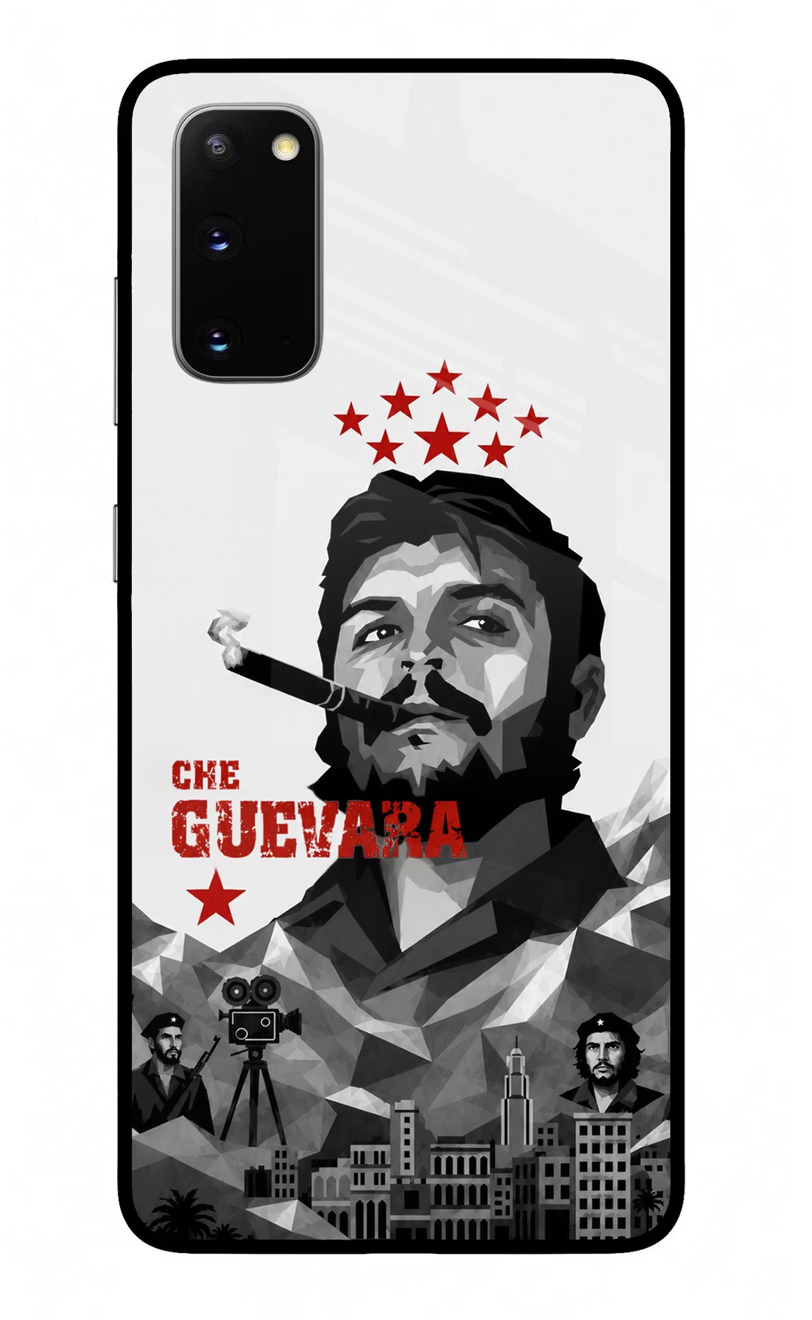 Che Guevara Iconic Samsung S20 Glass Case