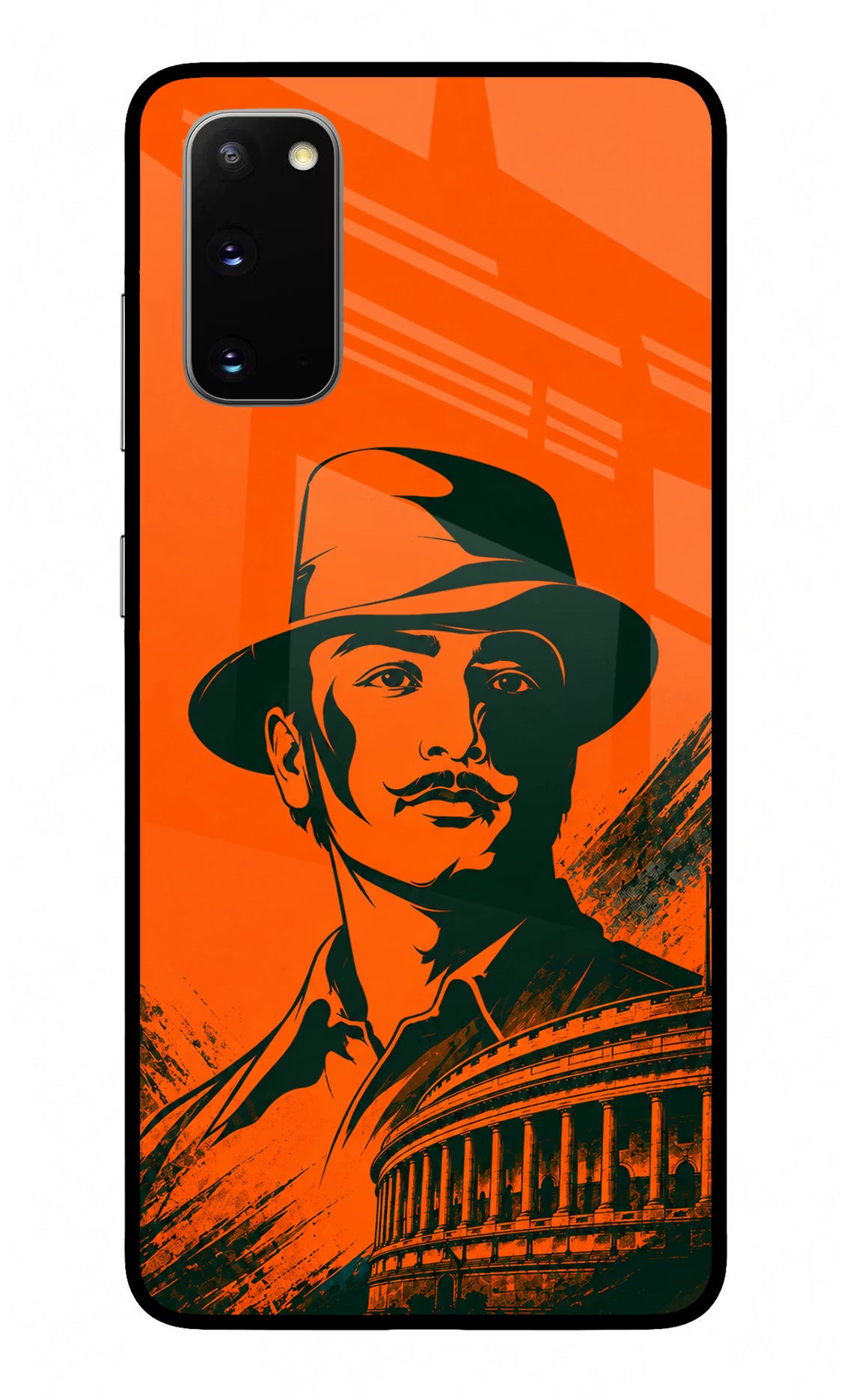 Bhagat Singh Legacy Samsung S20 Glass Case