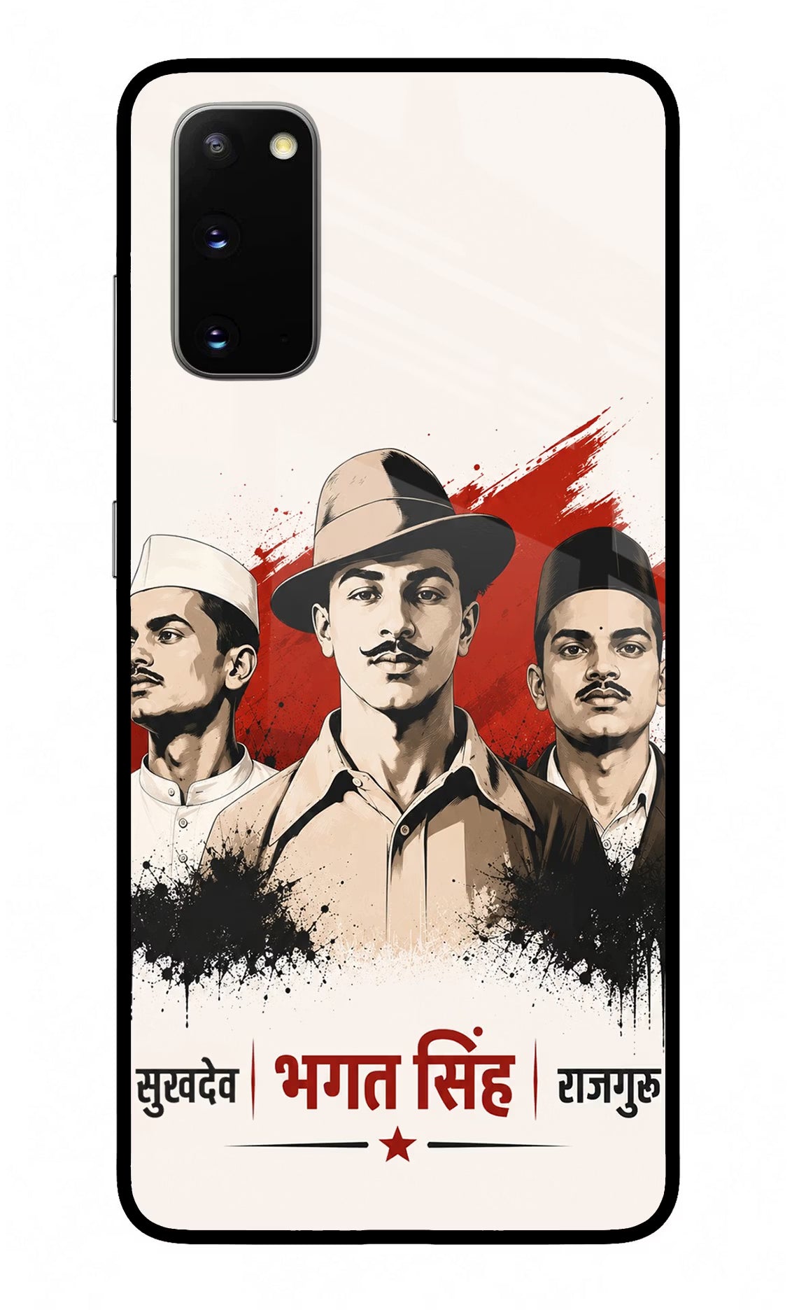 Sardar Patel Iron Will Samsung S20 Glass Case