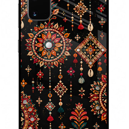 Boho Noir Samsung S20 Glass Case