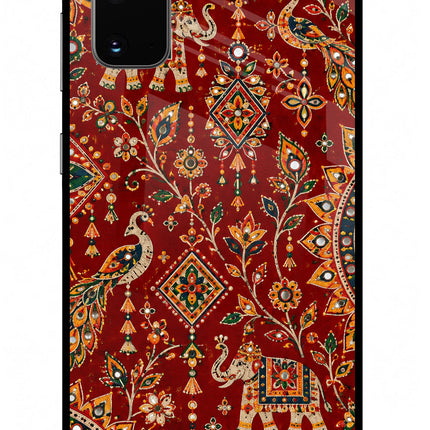 Laal Riwaaz Samsung S20 Glass Case