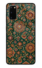 Green Pataka Samsung S20 Glass Case