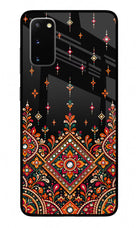 Noir Mehfil Samsung S20 Glass Case