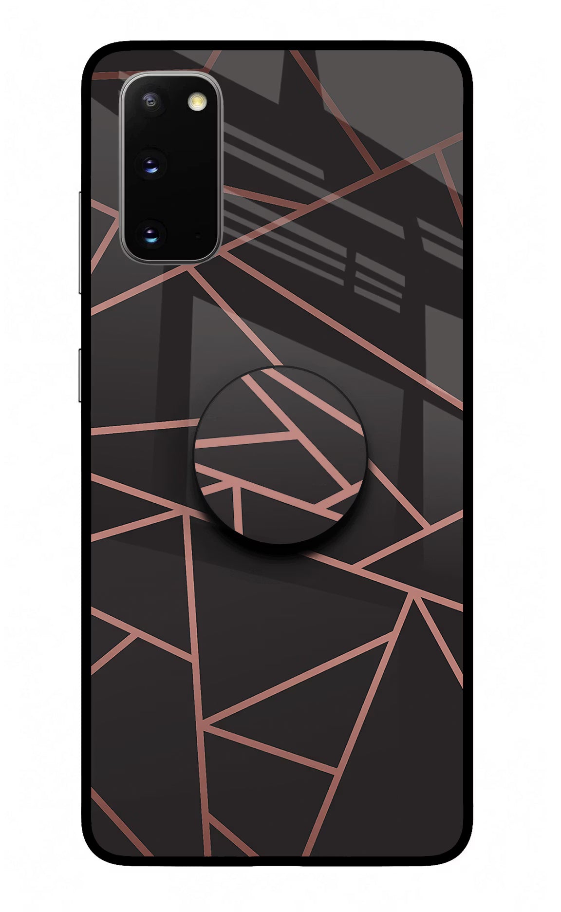 Geometric Pattern Samsung S20 Pop Case by Casekaro
