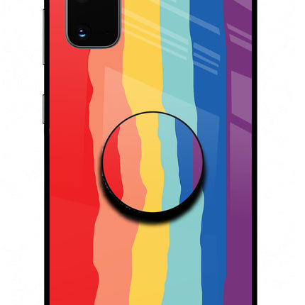 Rainbow Samsung S20 Pop Case by Casekaro