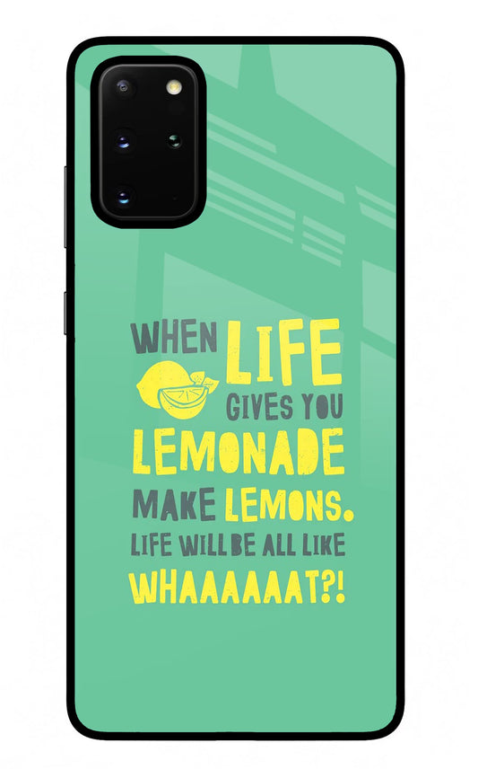Quote Samsung S20 Plus Glass Case