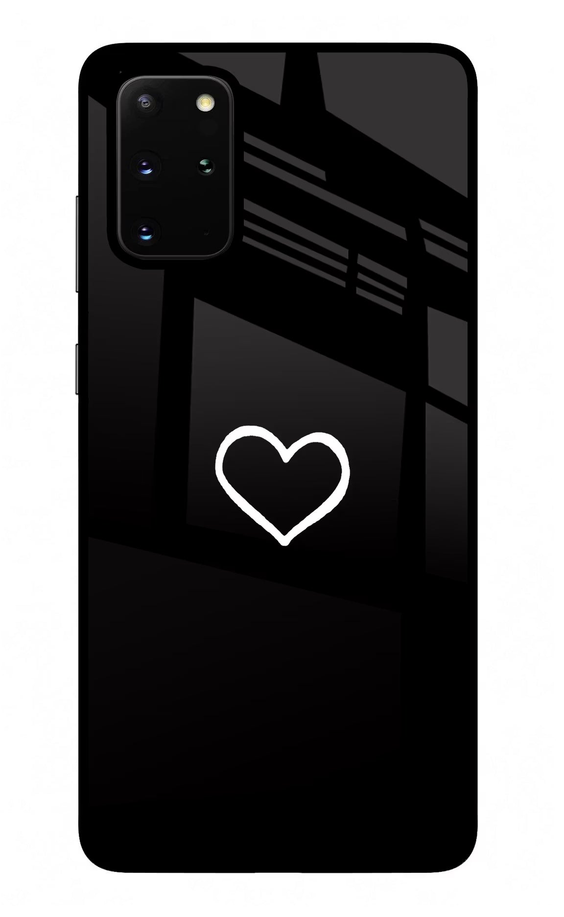 Heart Samsung S20 Plus Glass Case