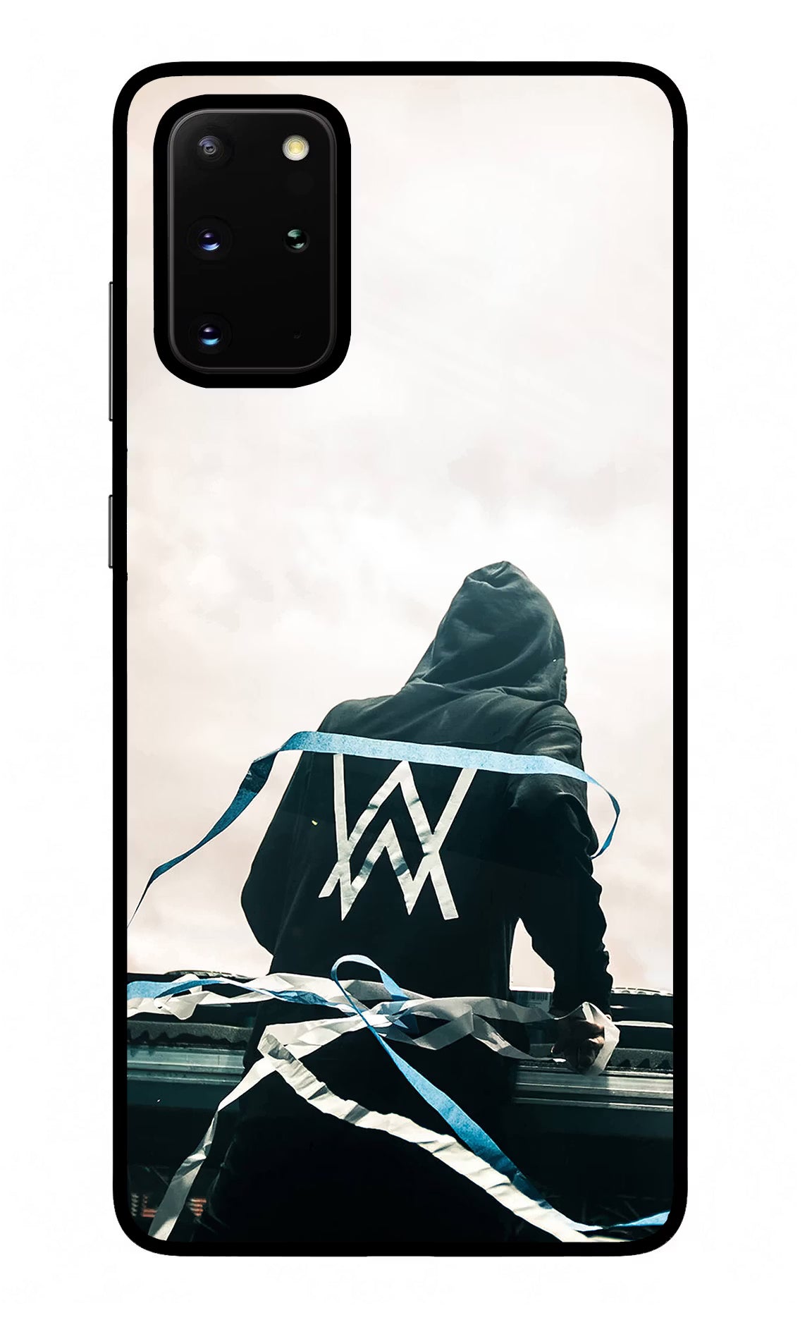 Alan Walker Samsung S20 Plus Glass Case Back Cover by Casekaro