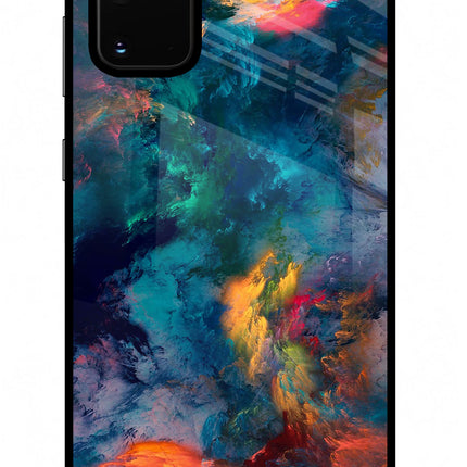 Artwork Paint Samsung S20 Plus Glass Case Back Cover by Casekaro
