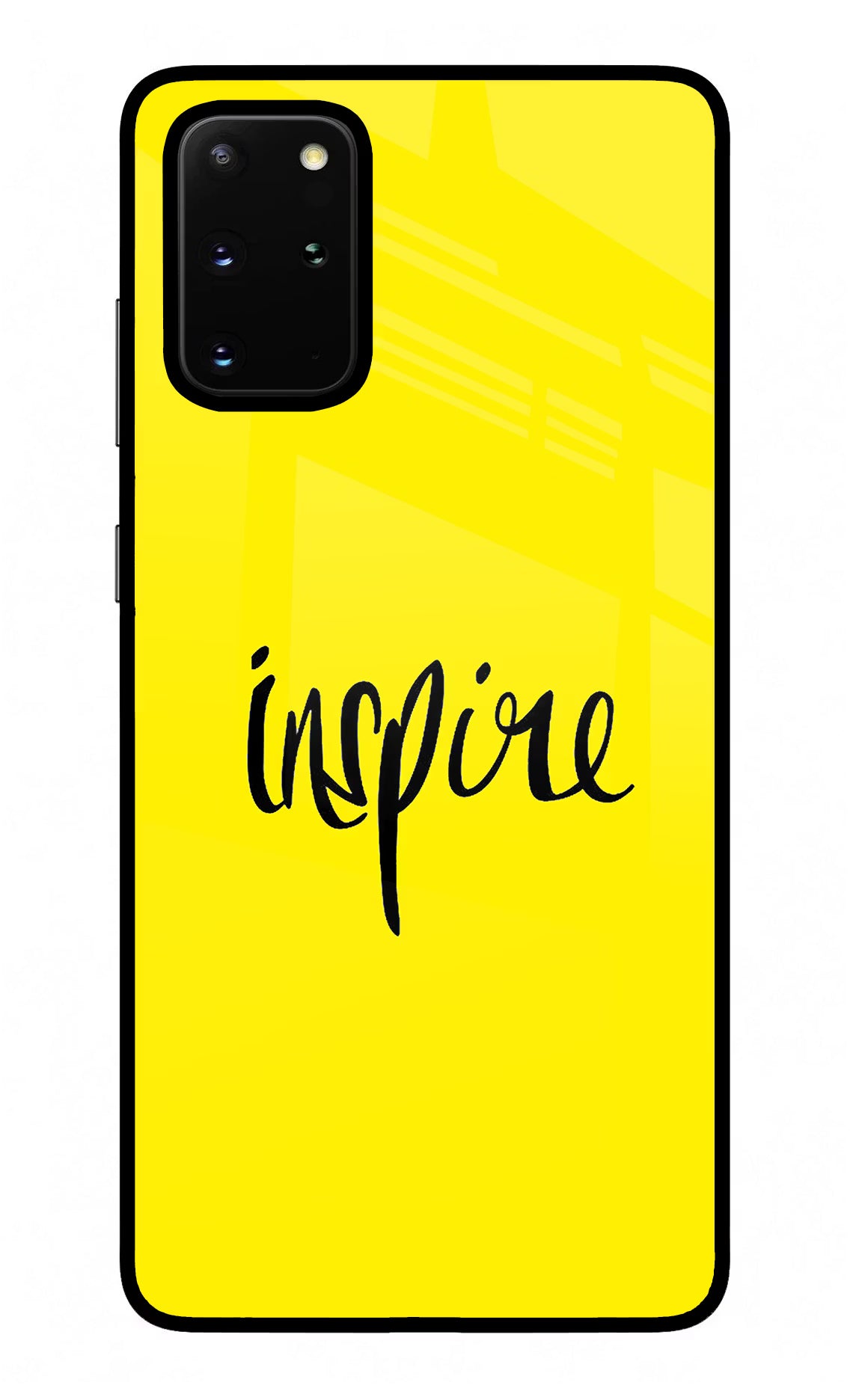 Inspire Samsung S20 Plus Glass Case Back Cover by Casekaro