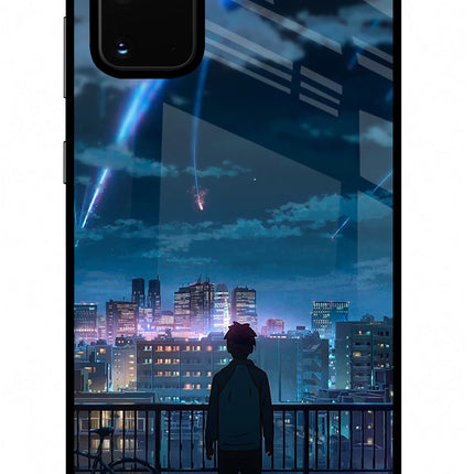 Anime Samsung S20 Plus Glass Case Back Cover by Casekaro