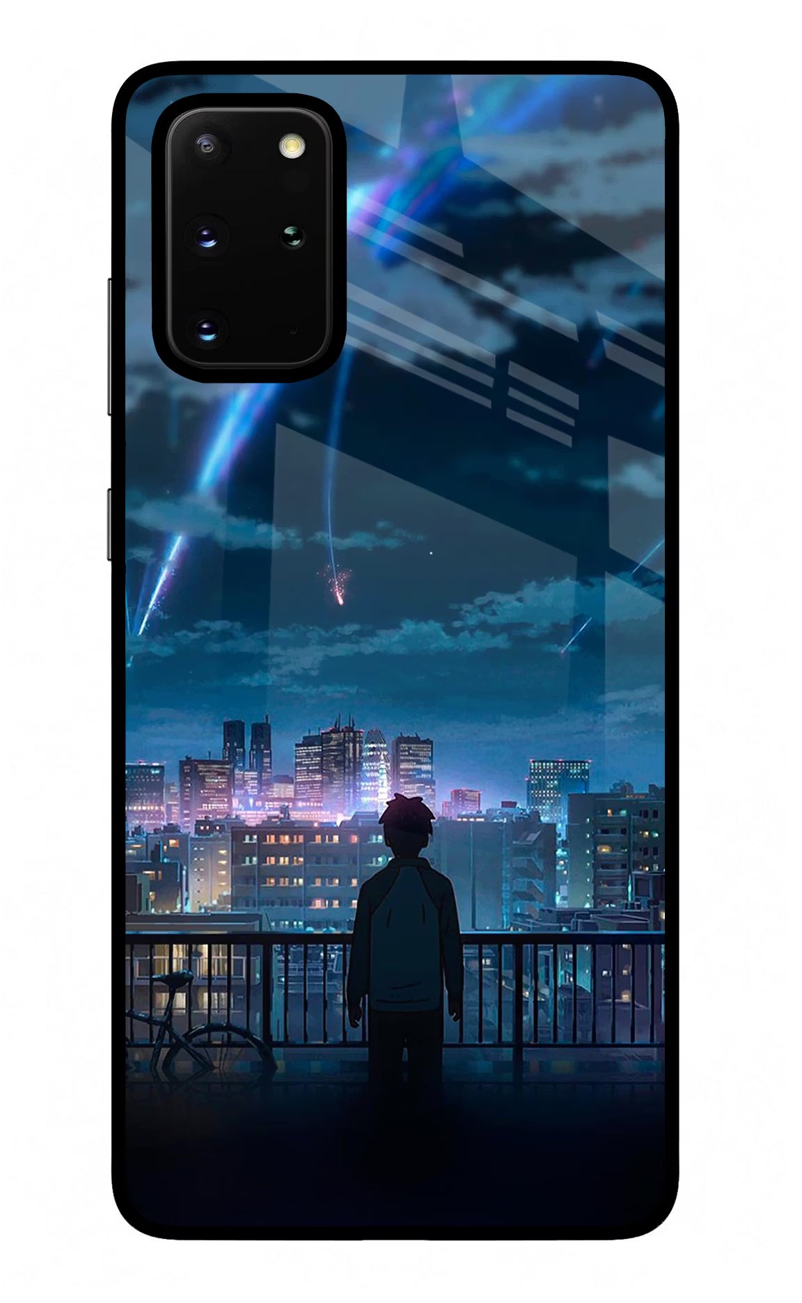 Anime Samsung S20 Plus Glass Case Back Cover by Casekaro