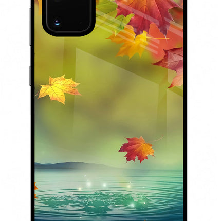 Flowers Samsung S20 Plus Glass Case Back Cover by Casekaro