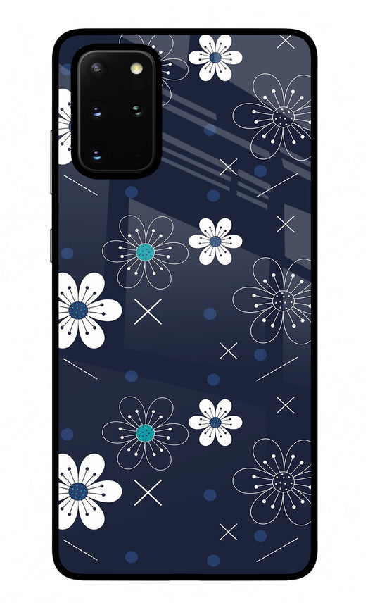 Flowers Samsung S20 Plus Glass Case