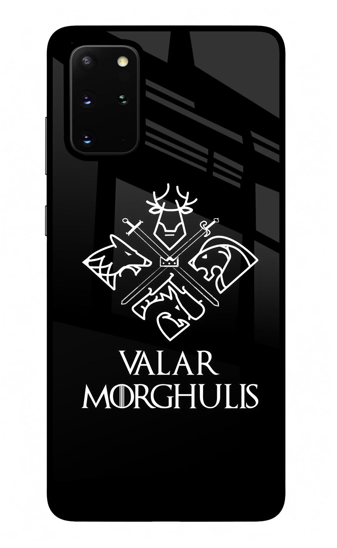 Valar Morghulis | Game Of Thrones Samsung S20 Plus Glass Case Back Cover by Casekaro