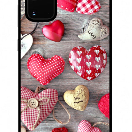 Love Wallpaper Samsung S20 Plus Glass Case Back Cover by Casekaro