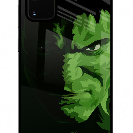 HULK Samsung S20 Plus Glass Case Back Cover by Casekaro