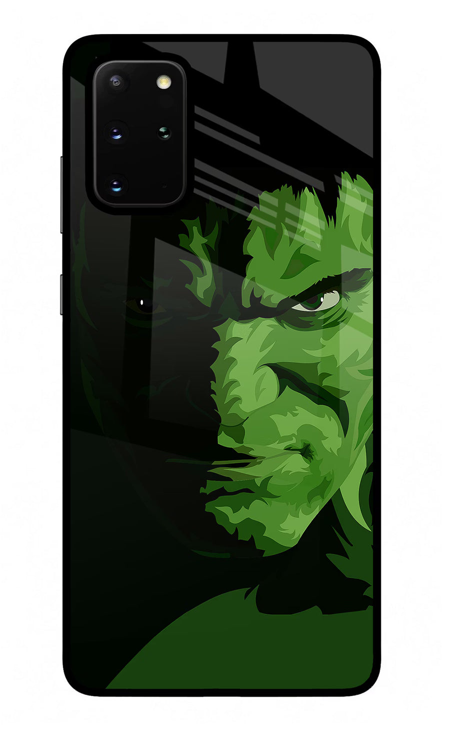 HULK Samsung S20 Plus Back Cover, Glass case
