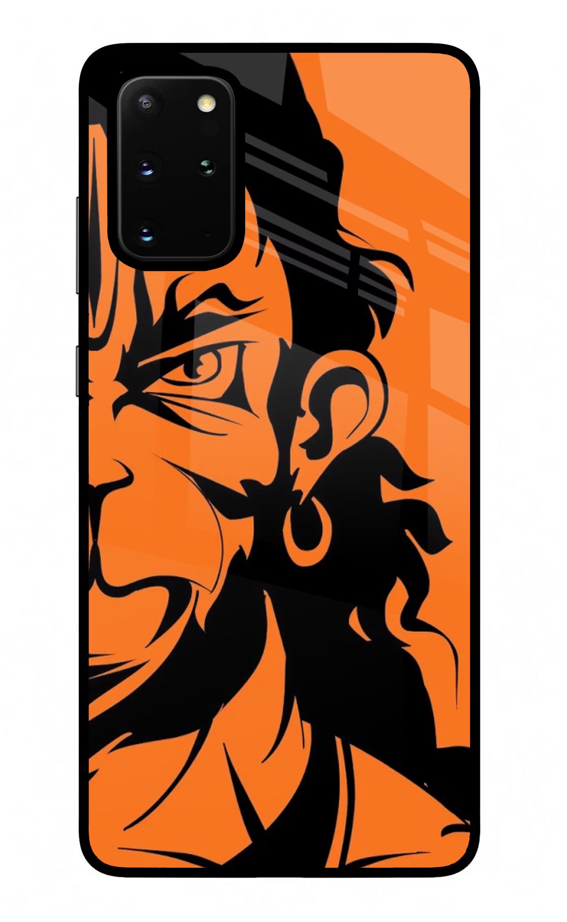 Hanuman Samsung S20 Plus Glass Case Back Cover by Casekaro