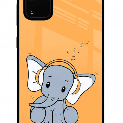 High On Music Samsung S20 Plus Glass Case Back Cover by Casekaro