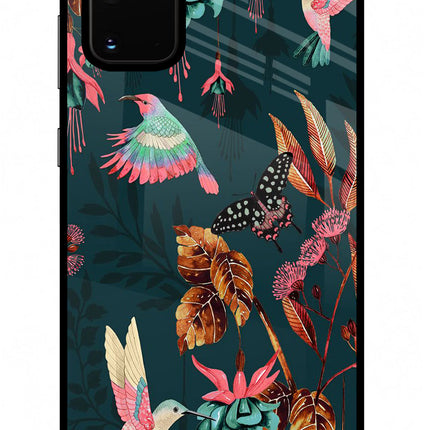 Birds Samsung S20 Plus Glass Case Back Cover by Casekaro