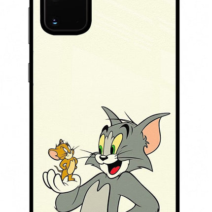 Tom & Jerry Samsung S20 Plus Glass Case Back Cover by Casekaro