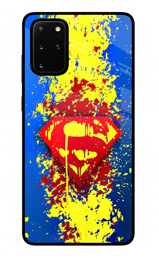 Superman logo Samsung S20 Plus Glass Case