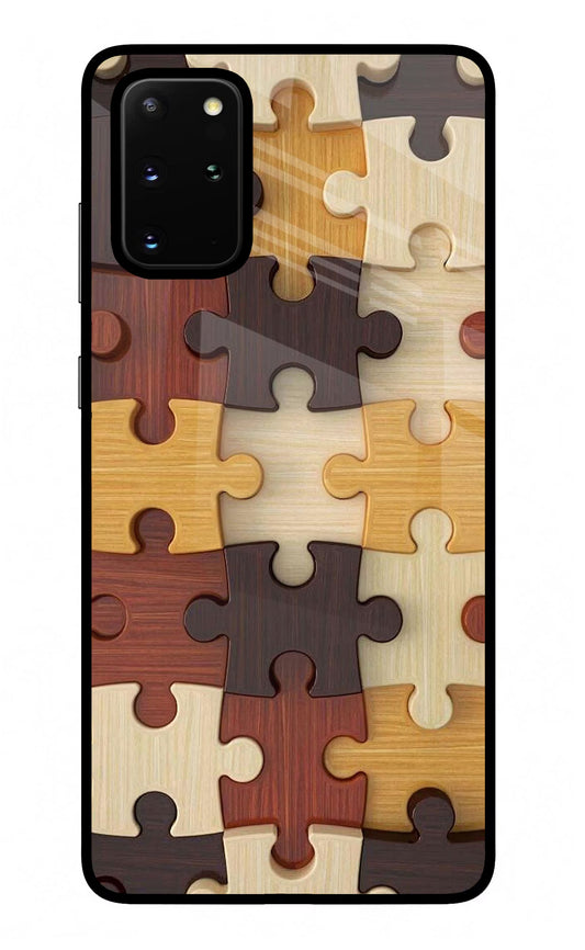 Wooden Puzzle Samsung S20 Plus Glass Case