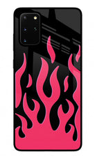 Fire Flames Samsung S20 Plus Glass Case