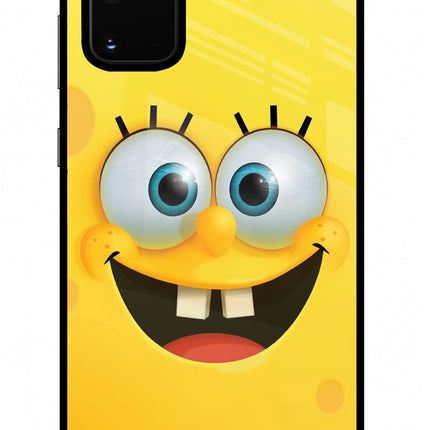 Sponge 1 Samsung S20 Plus Glass Case Back Cover by Casekaro