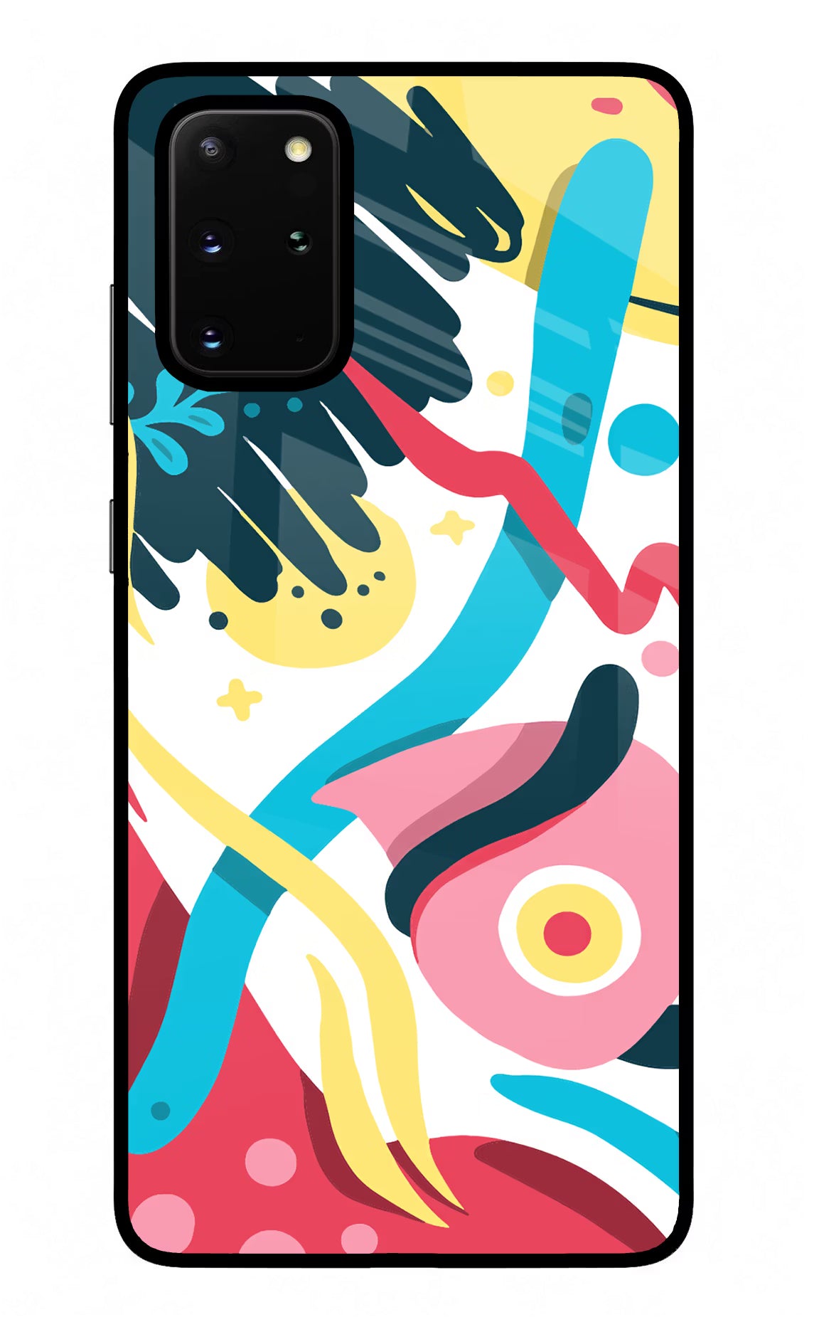 Trippy Samsung S20 Plus Glass Case