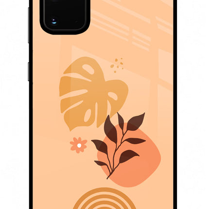 Bohemian Art Samsung S20 Plus Glass Case Back Cover by Casekaro