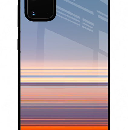 Morning Colors Samsung S20 Plus Glass Case Back Cover by Casekaro