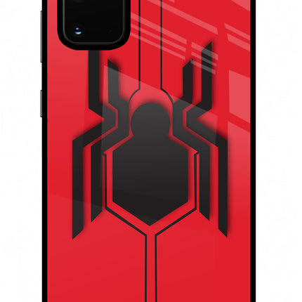 Spider Samsung S20 Plus Glass Case Back Cover by Casekaro