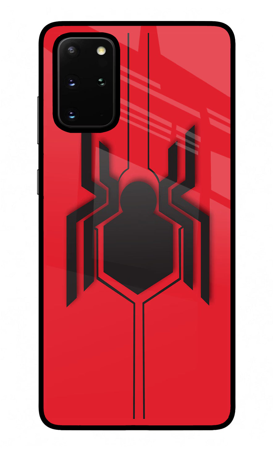 Spider Samsung S20 Plus Back Cover, Glass case