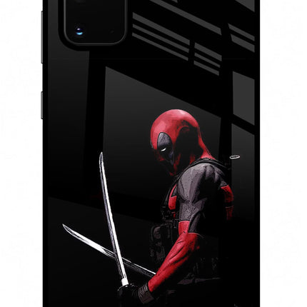 Deadpool Samsung S20 Plus Glass Case Back Cover by Casekaro