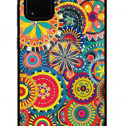 Gol Gol Art Samsung S20 Plus Glass Case Back Cover by Casekaro