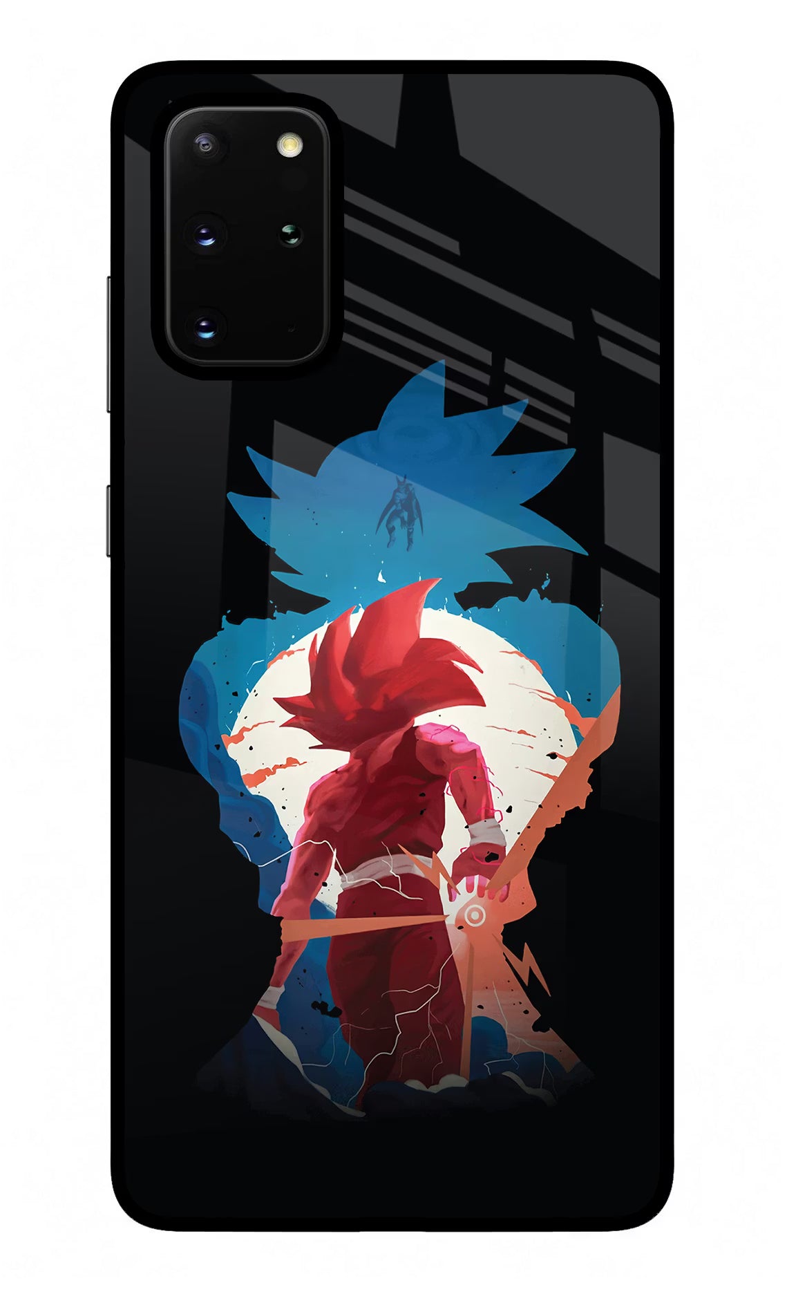 Goku Samsung S20 Plus Glass Case Back Cover by Casekaro