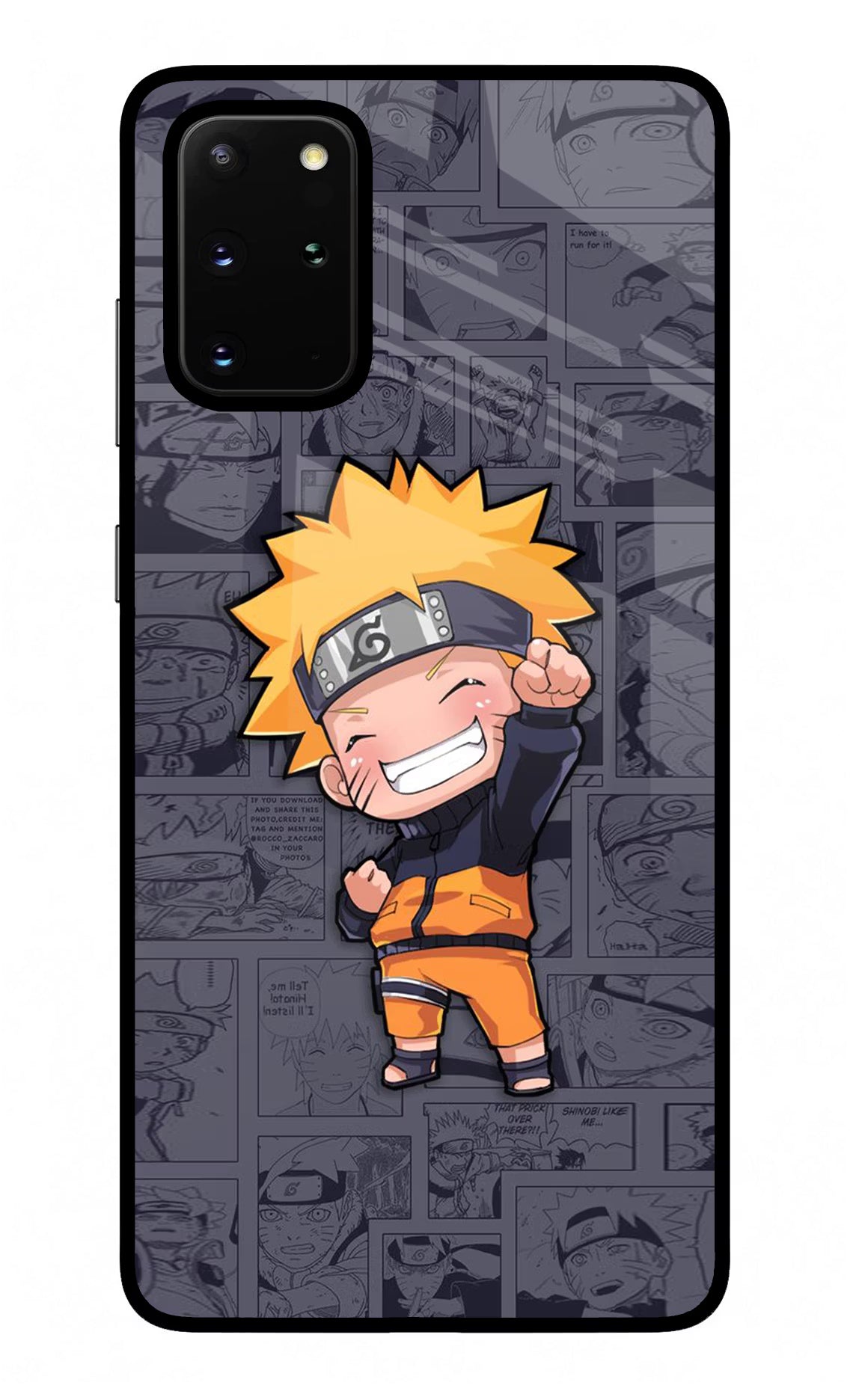Chota Naruto Samsung S20 Plus Glass Case