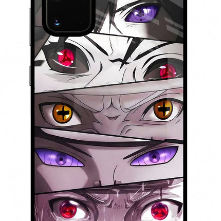 Naruto Anime Samsung S20 Plus Glass Case Back Cover by Casekaro