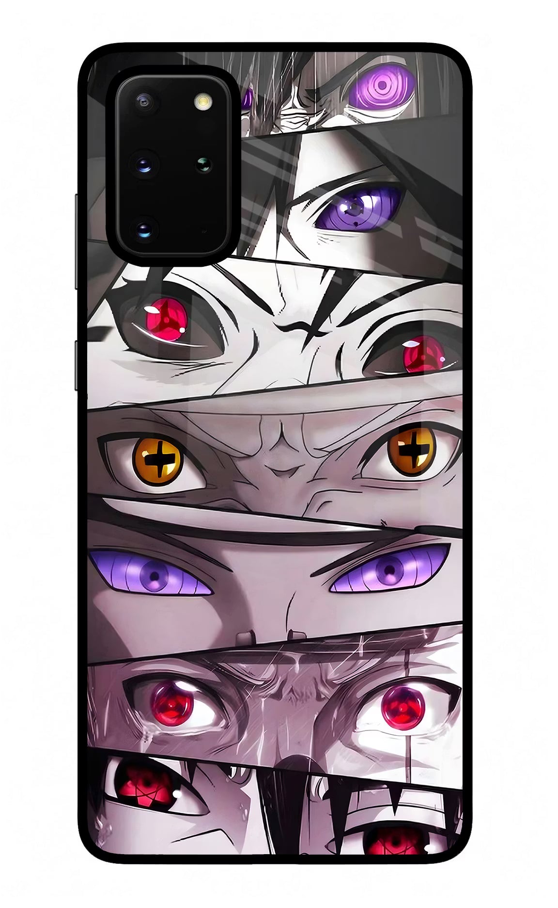 Naruto Anime Samsung S20 Plus Glass Case Back Cover by Casekaro