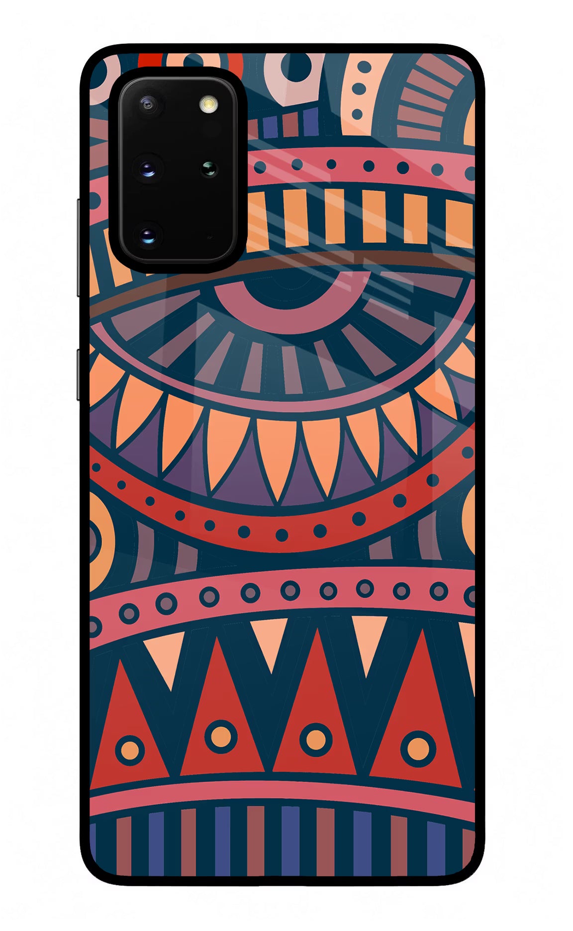 African Culture Design Samsung S20 Plus Glass Case
