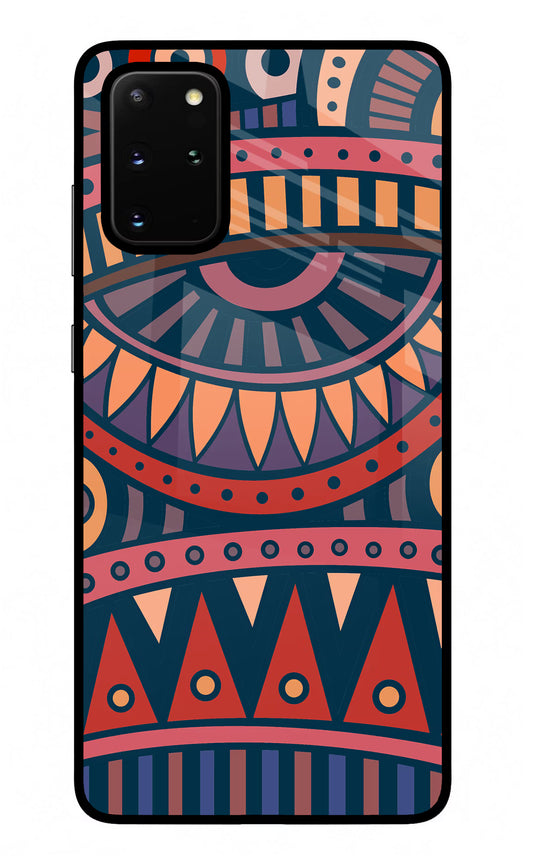 African Culture Design Samsung S20 Plus Glass Case