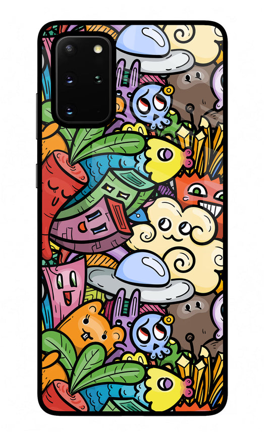 Veggie Doodle Samsung S20 Plus Glass Case