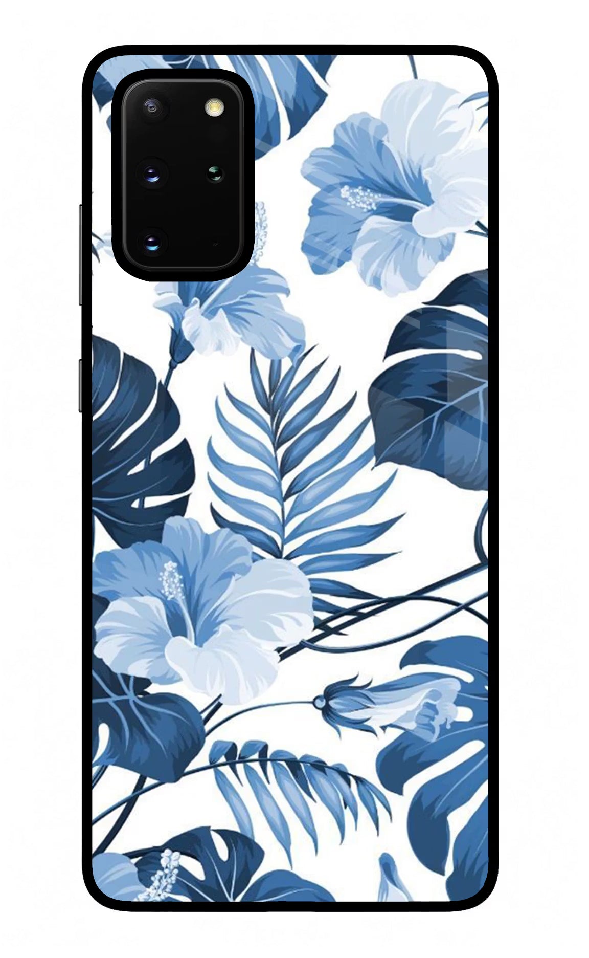 Fabric Art Samsung S20 Plus Glass Case