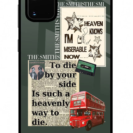 The Smiths Samsung S20 Plus Glass Case Back Cover by Casekaro