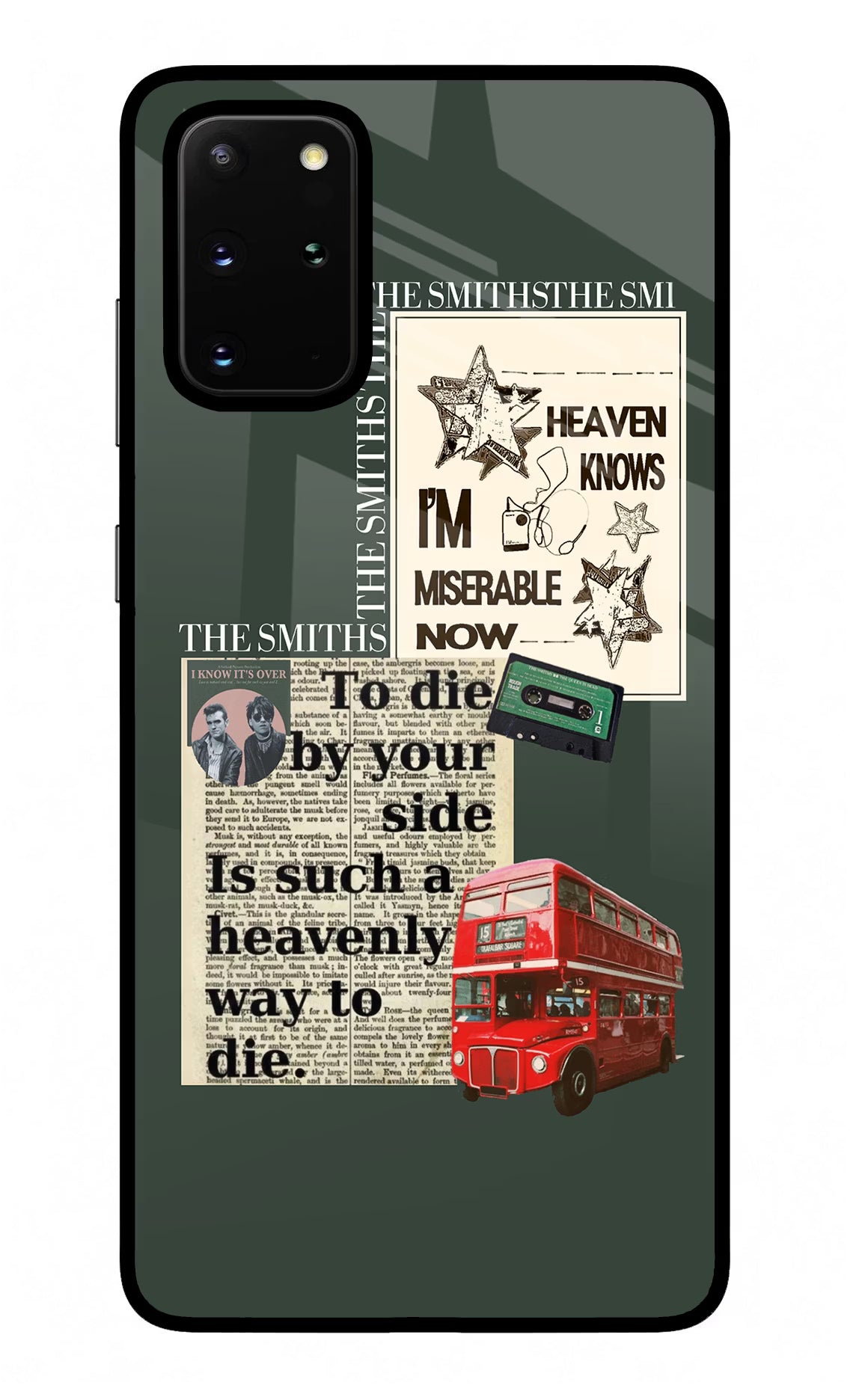 The Smiths Samsung S20 Plus Glass Case Back Cover by Casekaro