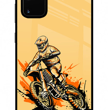 Off-Road Fury Samsung S20 Plus Glass Case Back Cover by Casekaro